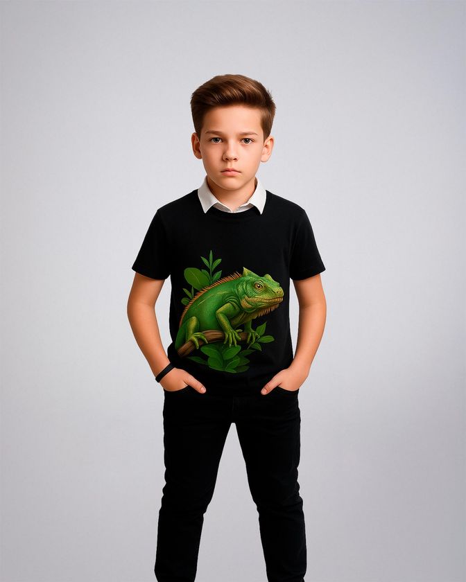 Pantoneclo Boy's Printed T-shirt