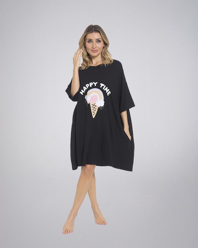 Ladies Lounge Oversized T-shirt