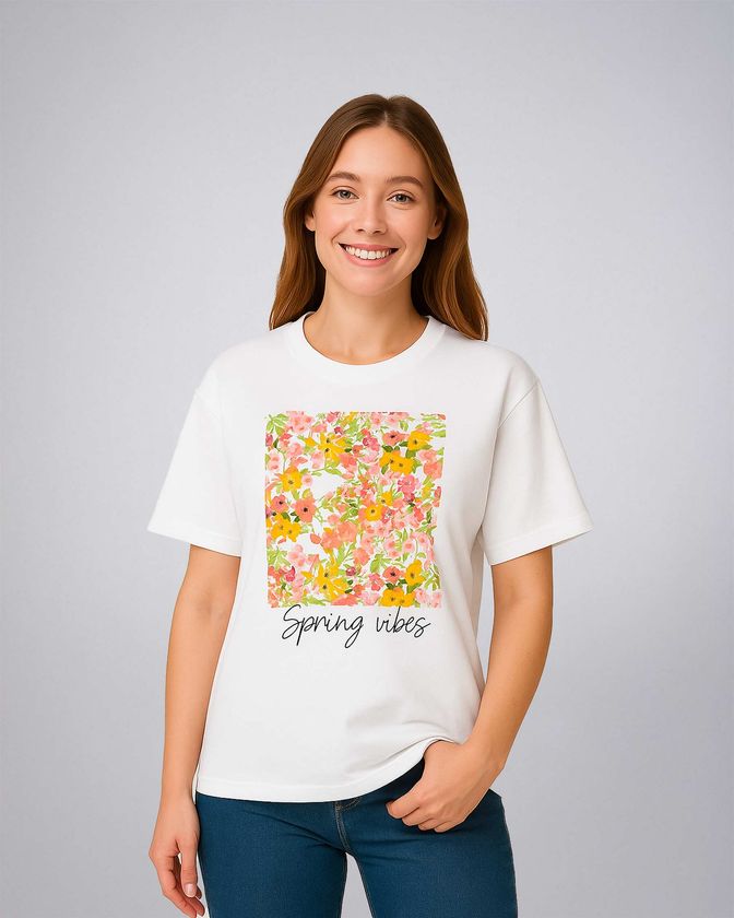 Leafletic Ladies Printed T-Shirt