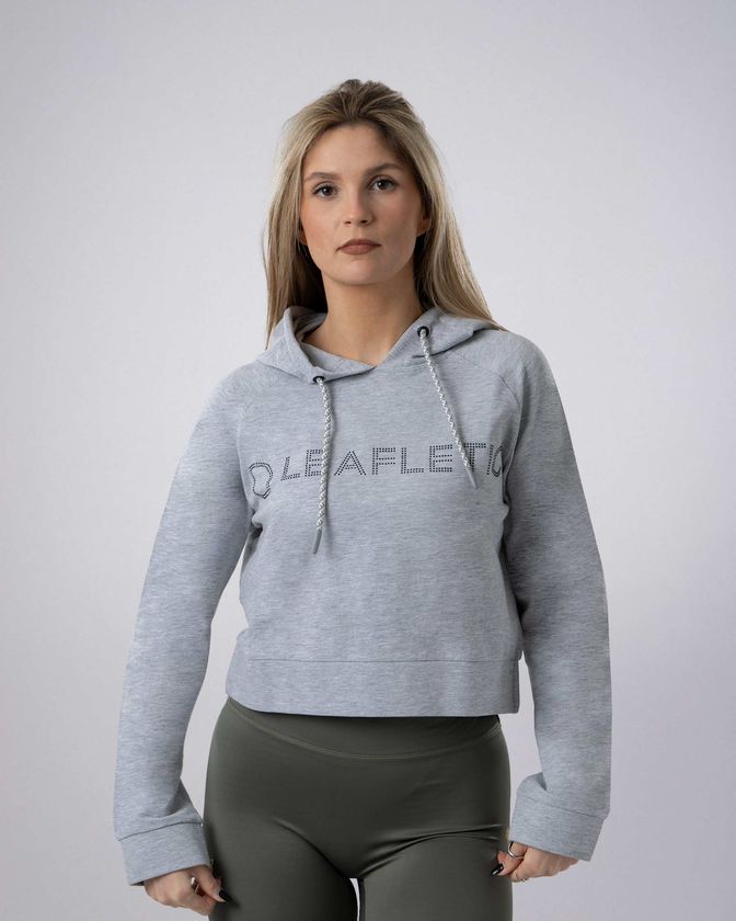 Leafletic Cropped Hoodie